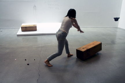 “Untitled Response to the Invitation to Respond to Works in the Hessel Collection” (Performance, 25min) 2011
